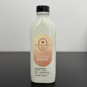 Bath & Body Works Aromatherapy Cedarwood Ylang Ylang Body and Massage Oil